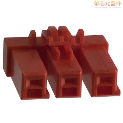 DF22L-3S-7.92C(28)原装「CONN SOCKET 3POS 7.92MM RED」正品
