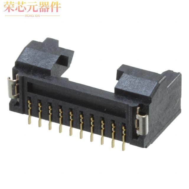 DF50A-10P-1V(51)原装「CONN HEADER SMD 10POS 1MM」正品