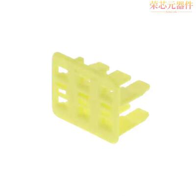 174263-7原装「CONN PLUG 6POS DBL YELLOW」正品
