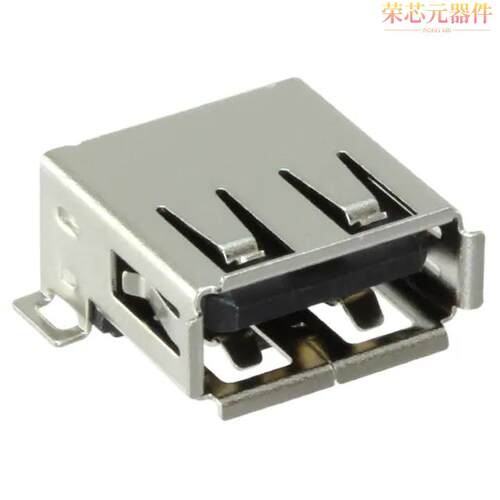 USB-A-S-F-B-SM2原装「CONN RCPT USB2.0 TYPEA 4P SM