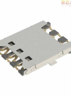 SIM8051-6-0-14-00-A原装「NANO SIM PUSH PULL, 6P,S