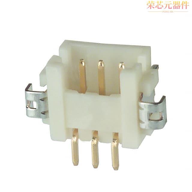 DF13-3P-1.25H(76)原装「CONN HEADER SMD R/A 3POS 1