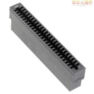 1-583717-1原装「CONN CARDEDGE HSG 50POS .100 BLK」正品