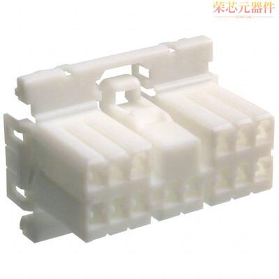 173852-1原装「CONN PLUG HSNG 14POS DUAL WHITE」正品