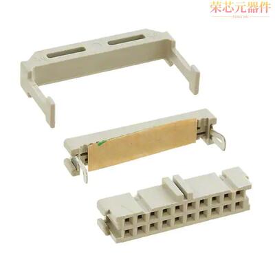 3421-6620原装「CONN RCPT 20P IDC 26-28AWG GOLD」正品