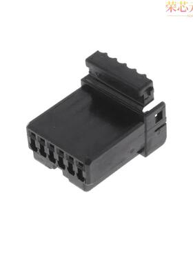 175507-2原装「CONN PLUG HSNG 6POS BLACK」正品