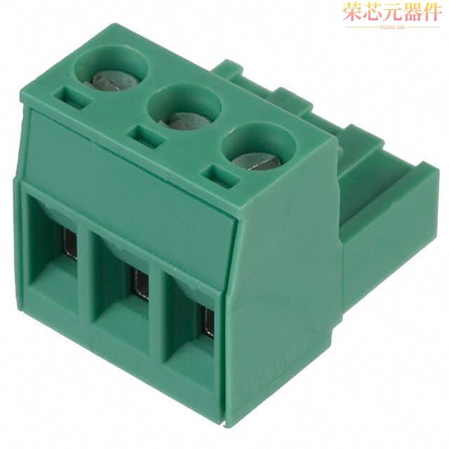 1757022原装「TERM BLOCK PLUG 3POS STR 5.08MM」正品