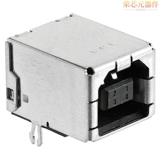 61729-1011BLF原装「CONN RCPT USB2.0 TYPEB 4POS R/A」正品