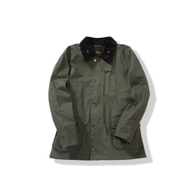 OKONKWO美式猎装无蜡中长款风衣