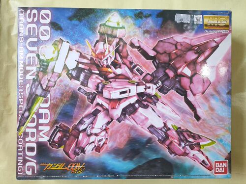 万代 1/100 MG OO敢达七剑/G 三红 模式 (Trans-AM Mode)