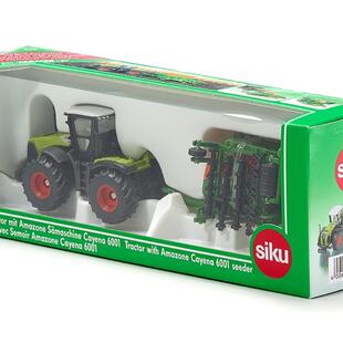 SIKU 1826 TRAKTOR CLASS SIEWNIK ZESTAW 农用车克拉斯
