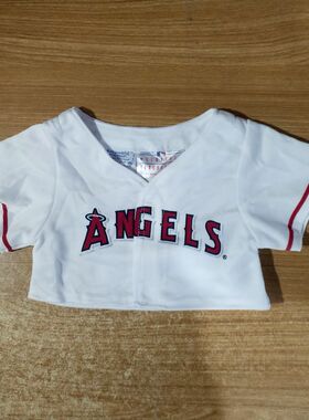 Bear泰迪熊Duffy达菲熊毛绒玩具娃娃公仔MLB安纳汉天使队衣服T恤