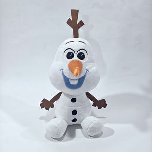 冰雪奇缘Frozen雪人雪宝奥洛夫Olaf公仔毛绒玩具儿童卡通夜光娃娃