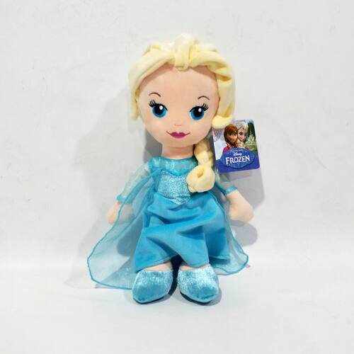 冰雪奇缘艾莎公主布娃娃毛绒玩具