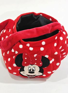 米老鼠米妮老鼠Minnie毛绒玩具公仔儿童可爱卡通收纳小提篮兜礼物