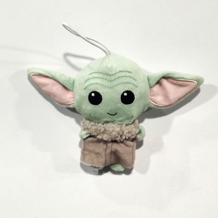 星球大战曼达洛人尤达宝宝Yoda公仔毛绒玩具男生玩偶娃娃挂件礼物