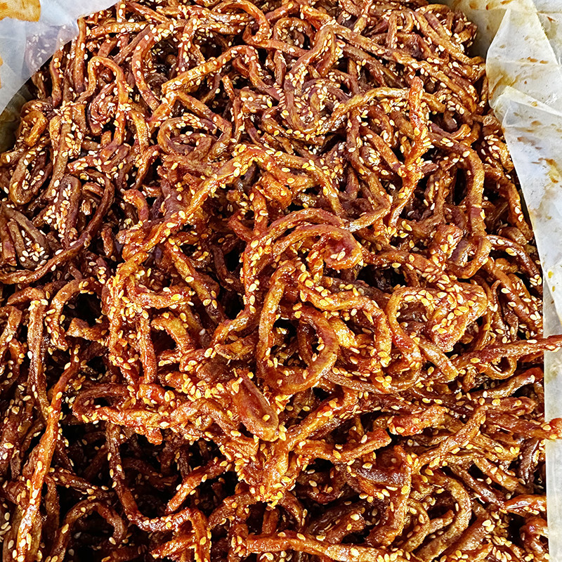 香辣鱼丝10斤即食小鱼仔鱼干货蜜汁休闲解馋零食大包装海味特产
