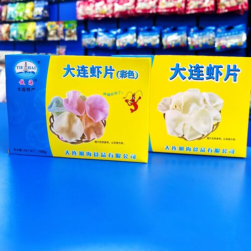 大连油炸休闲零食虾片