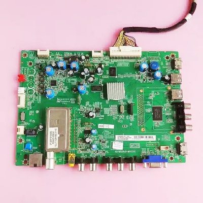 TCL L43E5000-3D主板 40-MS2800-MAD2XG LTA430HW01屏线