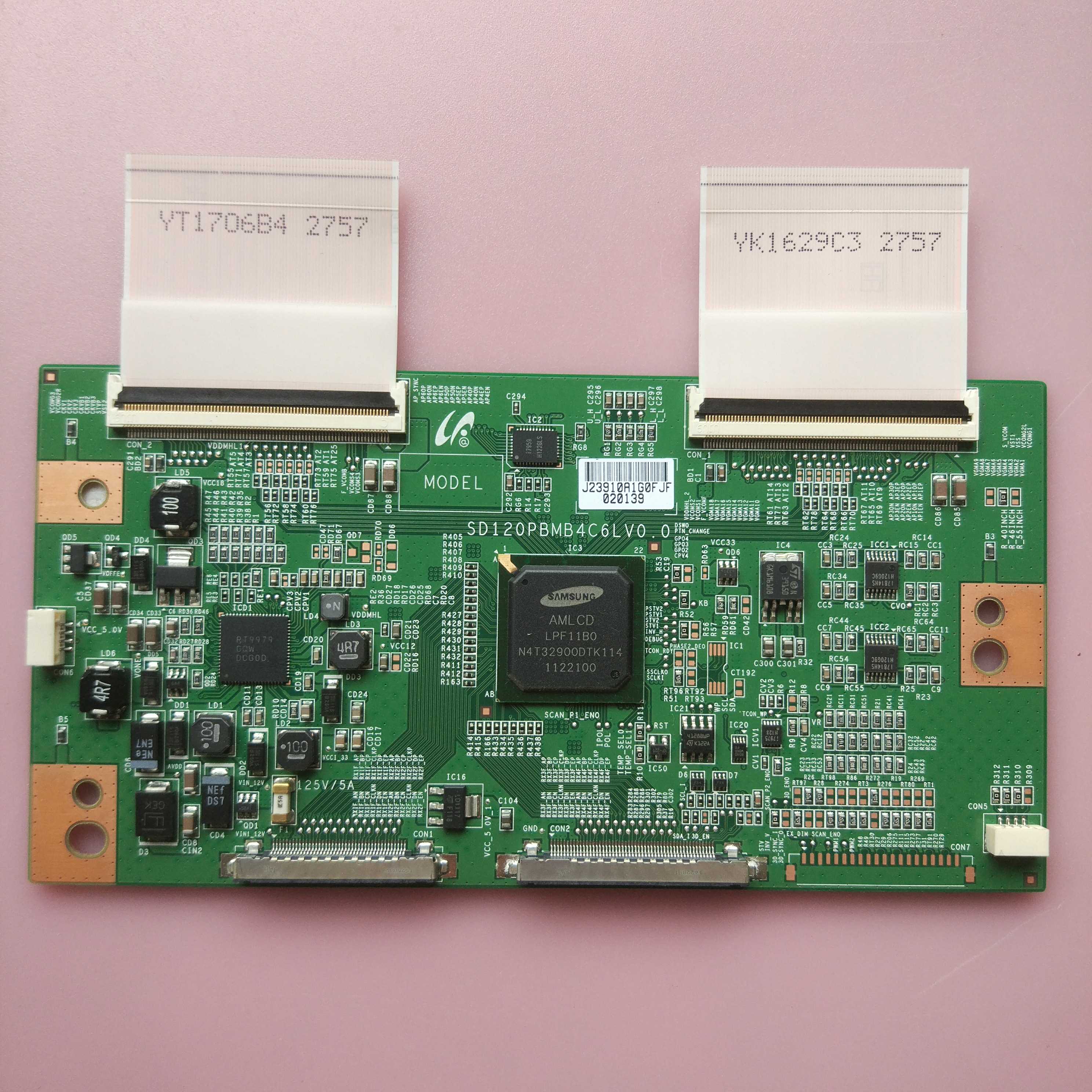 长虹 3DTV46880i 逻辑板SD120PBMB4C6LV0.0 屏LTA460HQ12