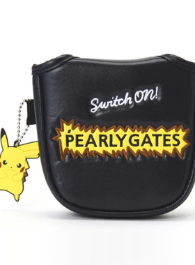 日本直送 PEARLY GATES皮卡丘高尔夫球杆套半圆锤形推杆mallets套