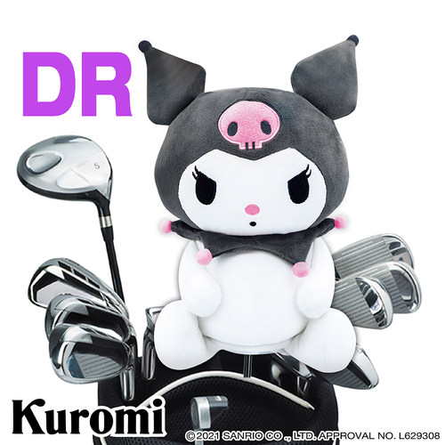 日本直送kuromi 库洛米高尔夫球杆保护套木杆一号杆头套460cc
