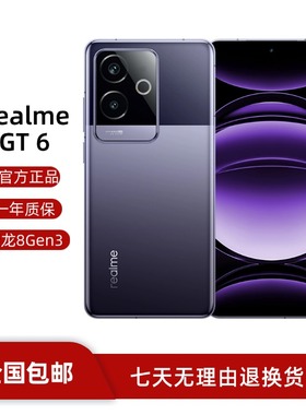 Realme/真我 GT6 官方正品商务智能手机 游戏骁龙8Gen3旗舰全网通