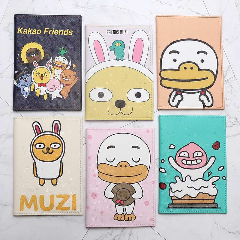 卡通KAKAO FRIENDS護照保護套證件護照收納包護照夾出國旅遊用品在類目 箱包皮具/熱銷女包/男包, 證件包中 - 來自Buy2taobao.com提供專業的淘寶代購服務