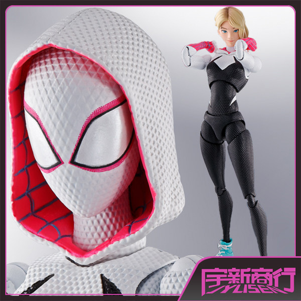 宇新商行 万代 shf 漫威 蜘蛛侠 平行宇宙2 纵横宇宙 格温 斯黛西