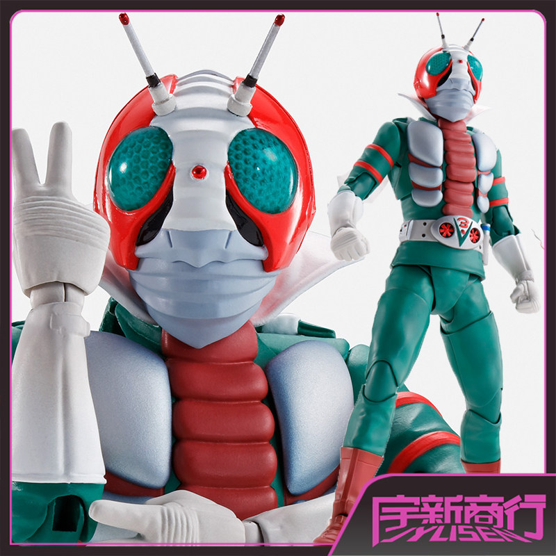 宇新商行 现货 万代 shf 真骨雕 假面骑士v3 昭和骑士 荣光7人