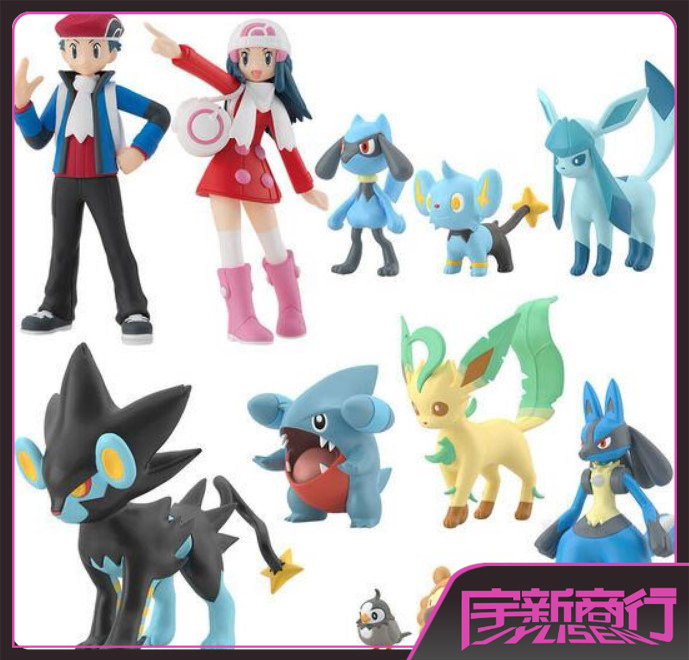 宇新商行 scale world 精灵宝可梦 神奥地区2 路卡力欧 伦琴猫