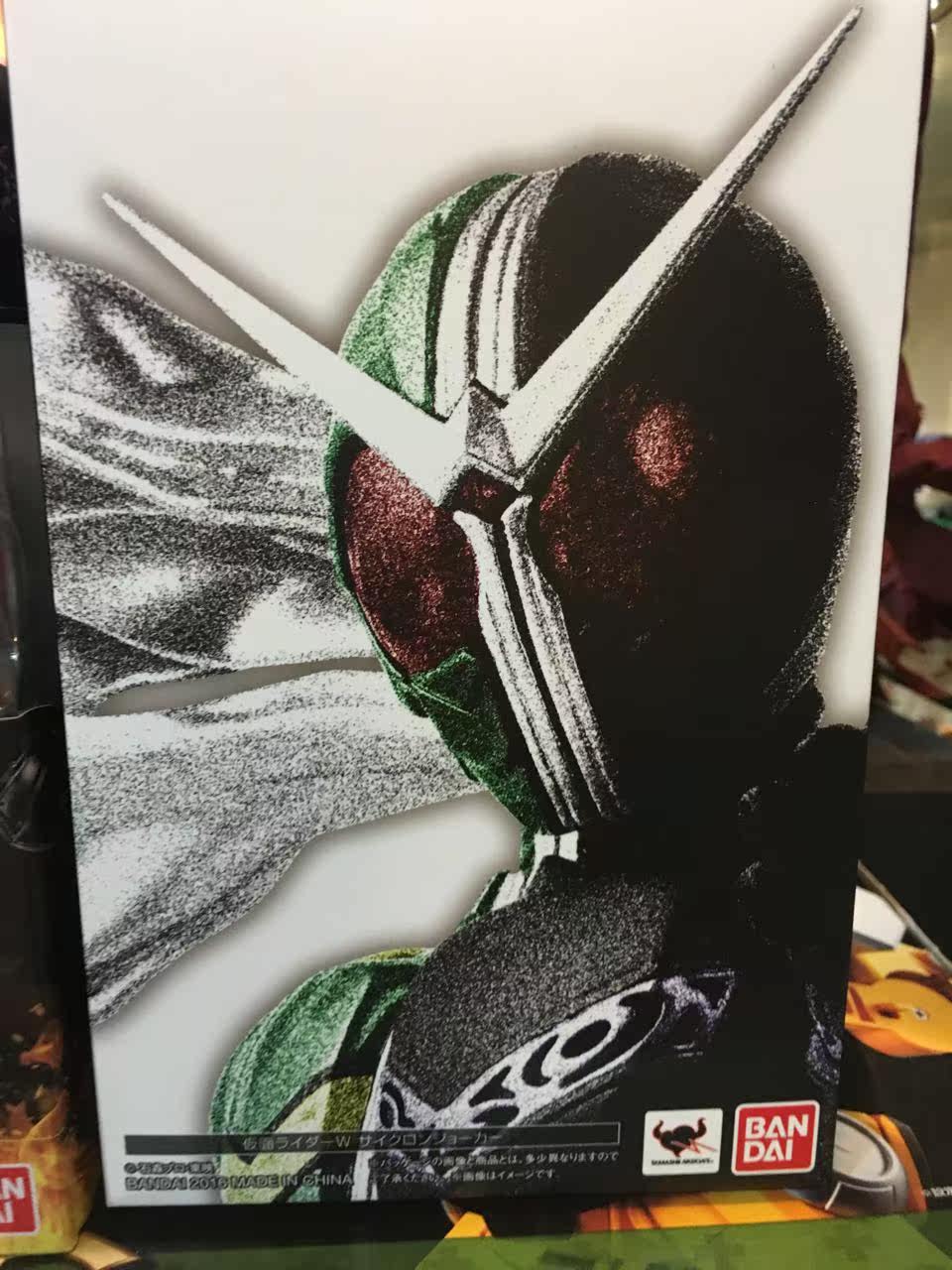 shf 真骨雕 假面骑士w cyclone joker 飓风小丑 cj