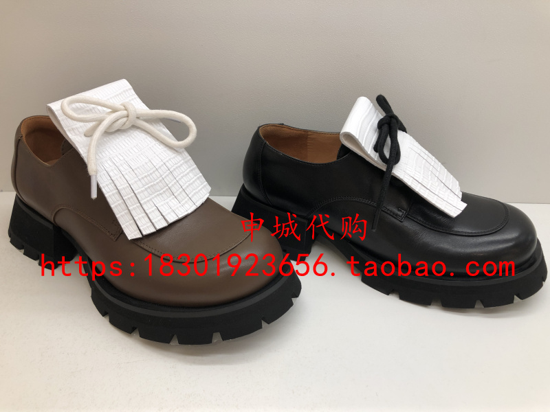 DISSONA迪桑娜国内代购2021年秋季中粗跟厚底女单鞋357960 357989