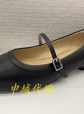 蹀愫专柜正品女鞋2025春季款方头粗跟玛丽珍浅口单鞋女TA65109-13