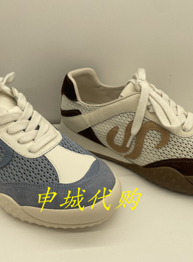 le saunda莱尔斯丹女鞋2025年春季网面阿甘鞋女拼色休闲鞋6M22902