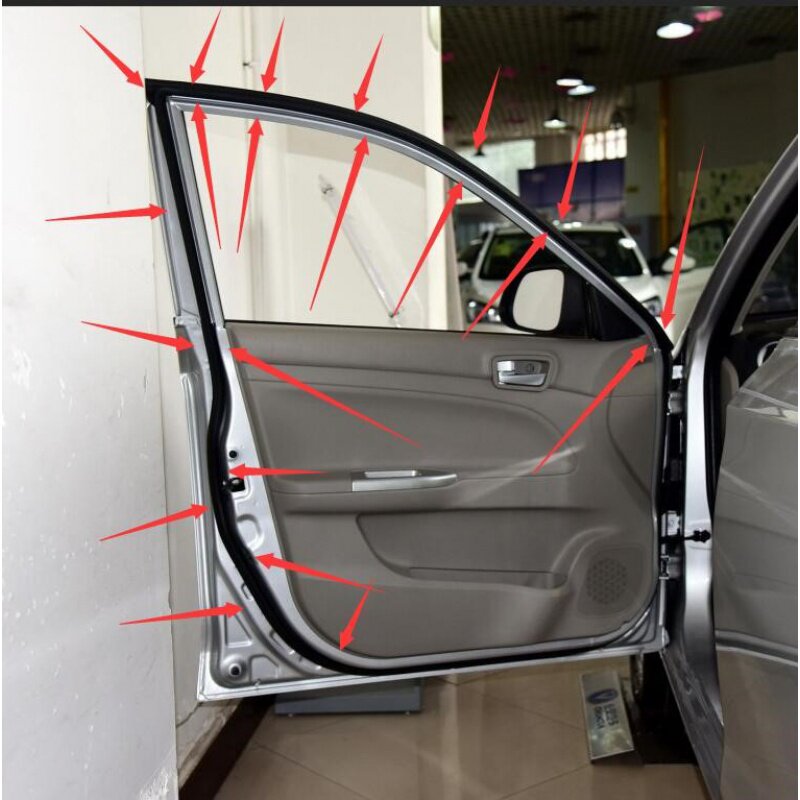 长安悦翔V3V5天语车门密封圈条原车身门框胶条防水隔音条密封条