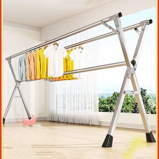 Drying Rack Clothing Folding Indoor Outdoor, Heavy Duty