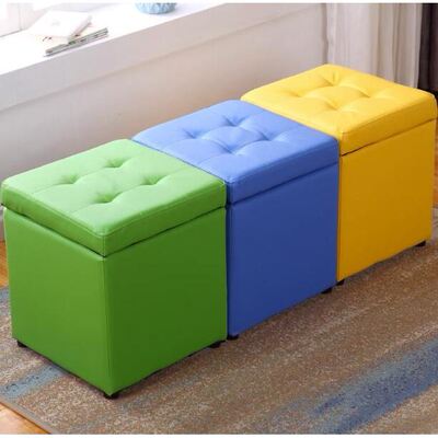 chair ottoman bench storage seat furniture footstool box