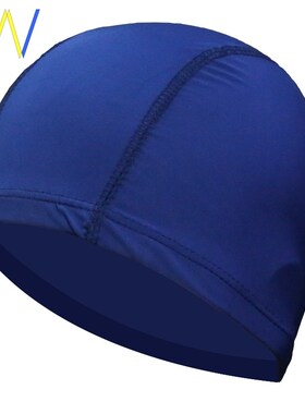 Men Swimwear Swim For Swimming Cap Women Caps Hat Blue Man