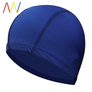 Men Swimwear Swim For Swimming Cap Women Caps Hat Blue Man