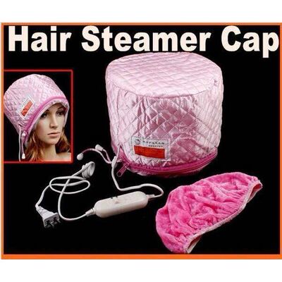 2023 pink hair thermal atment beauty steamer spa cap hair