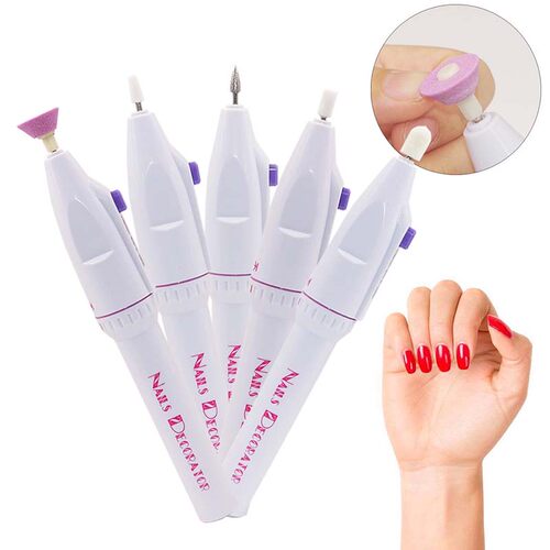 Nail Files Pedicure Machine Drill Bits Kit Electric Manicure