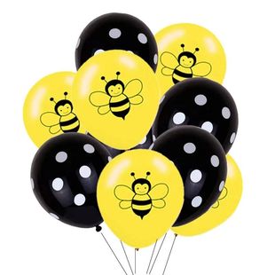 Happy Themed Day Balloons Bann Bumble Birthday Bee