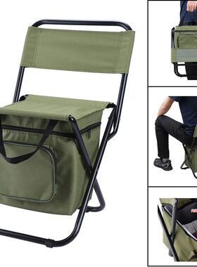 Portable Outdoor Folding Leisure Camping Ice Pack Chair with