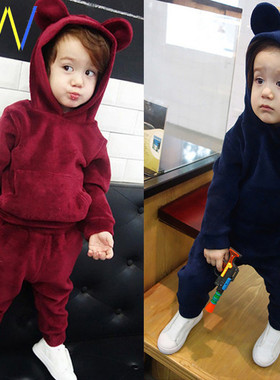 Boys Kids Clothes Girl Baby boy winter jacket warm fur coat
