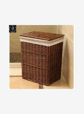 The storae basket of dirty laundry baskets rattan basket of
