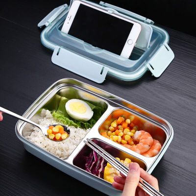 Lunch Box Leakproof Sealed Bento Food Box 密封食物午饭盒