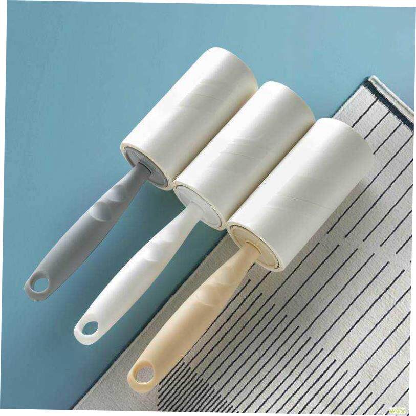 Clothes coat lint stick can tear dust removal roller dust