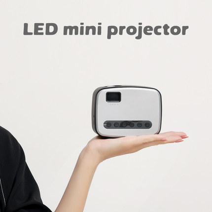 LED mini projector 1080P HDMI AV USB media screen mirroring
