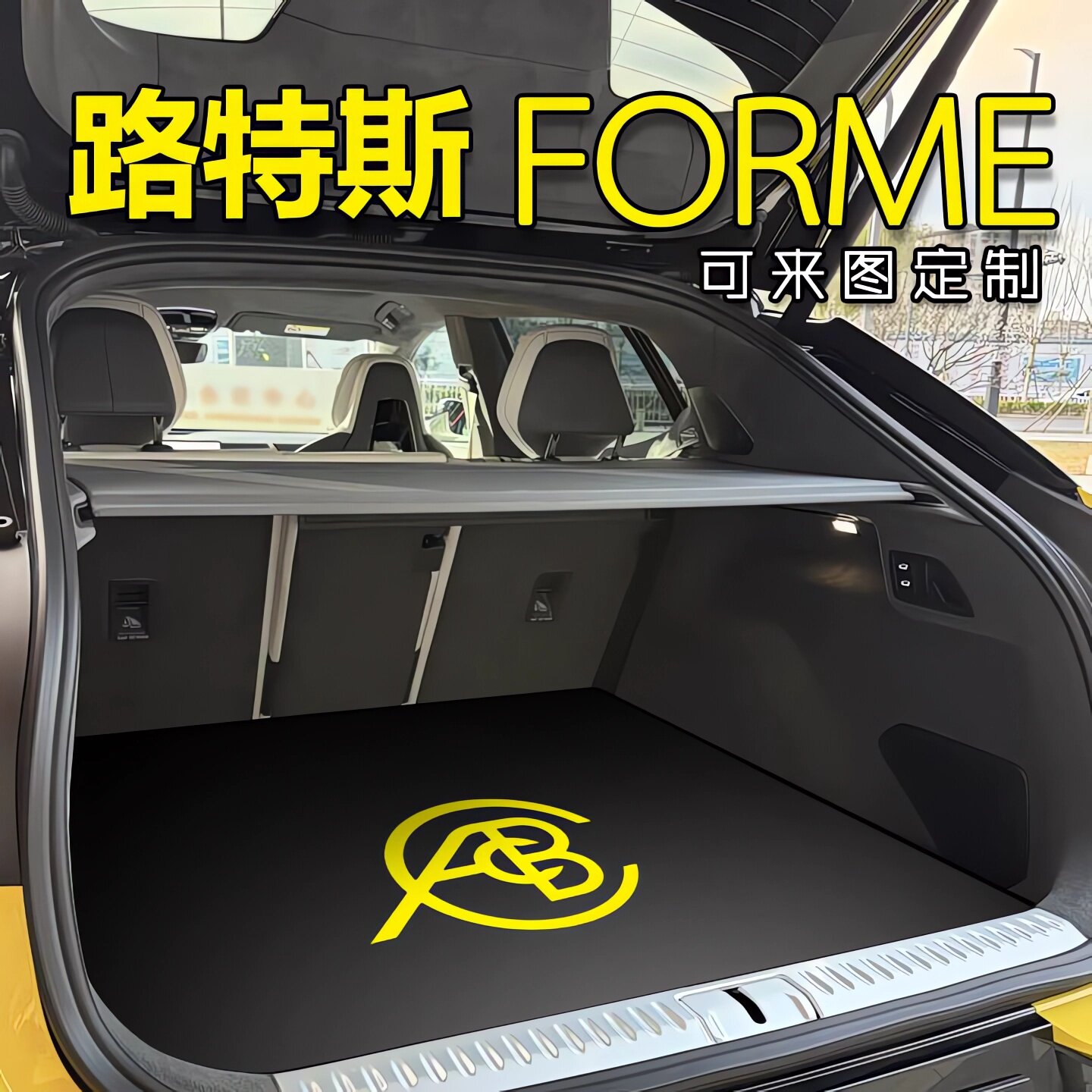路特斯forme后备箱垫专用